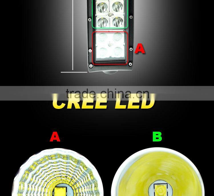 GoldRunhui RH-L0456 New Arrival 120W 10-30V 22inch JEEP Truck Tractor Boat Offroad Curving LED Light Bar Work Light Spot Flood C
