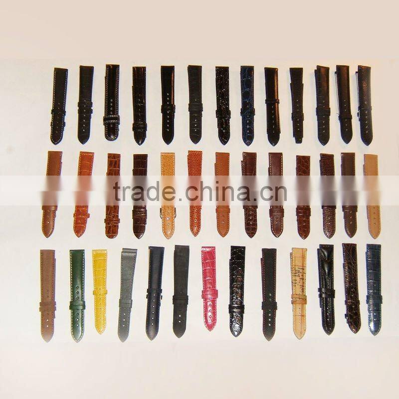 2014 Good Top Quality Wide Leather Watch Bands for Men