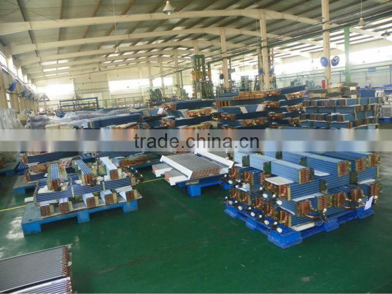 copper tube and aluminum fin coil for evaporator