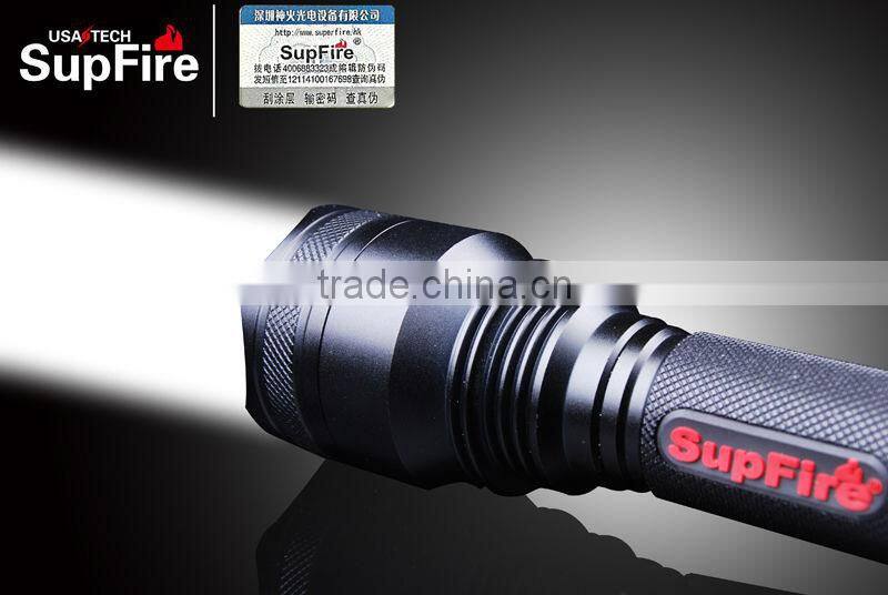 SupFire flashlight rechargeable tube led lights