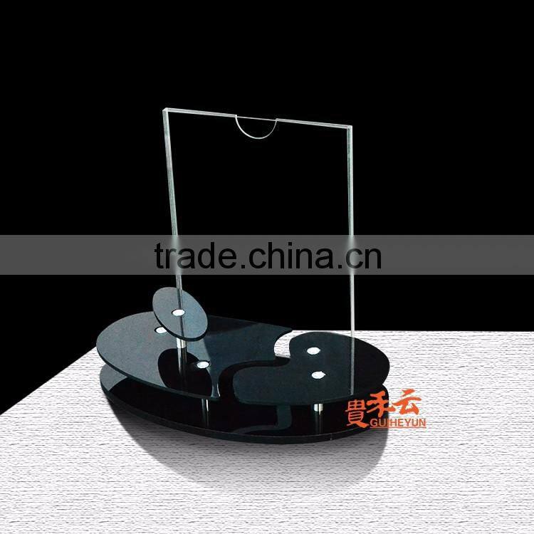 black color Acrylic Cosmetic displays, acrylic makeup organizer