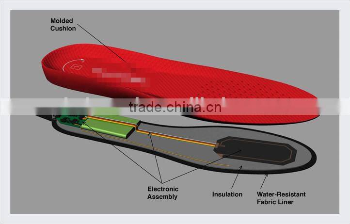 Wireless heated insoles