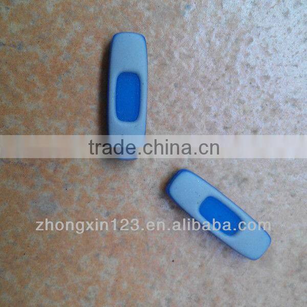 Three color silicone eyeglasses nose pads