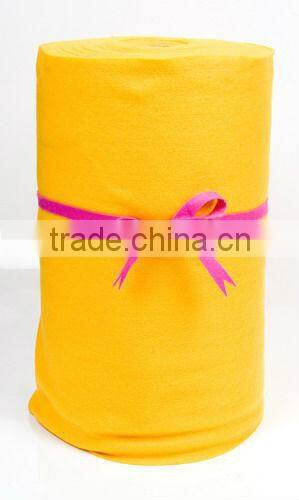 lemon yellow non woven craft felt