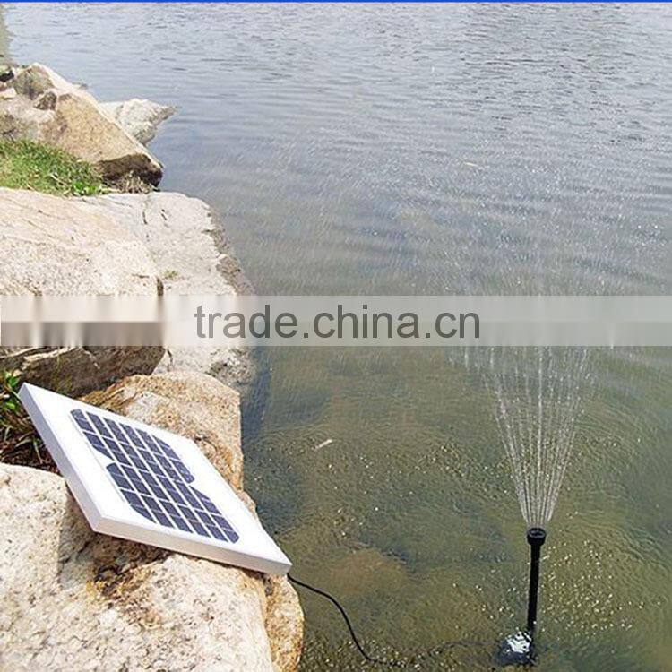 Garden Solar Fountain / Solar Charge Pump / High Flow Rate Centrifugal Water Pump