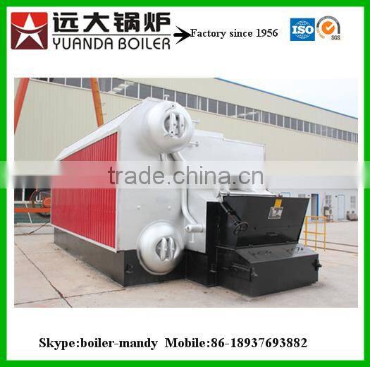 2 ton 4 ton coal fired low pollution hot water boiler