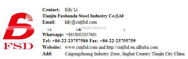 ERW Welded Q235 Galvanized Pipe Steel Factory