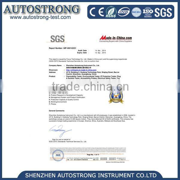 IEC60601 Test Finger Probe/jointed iec test finger