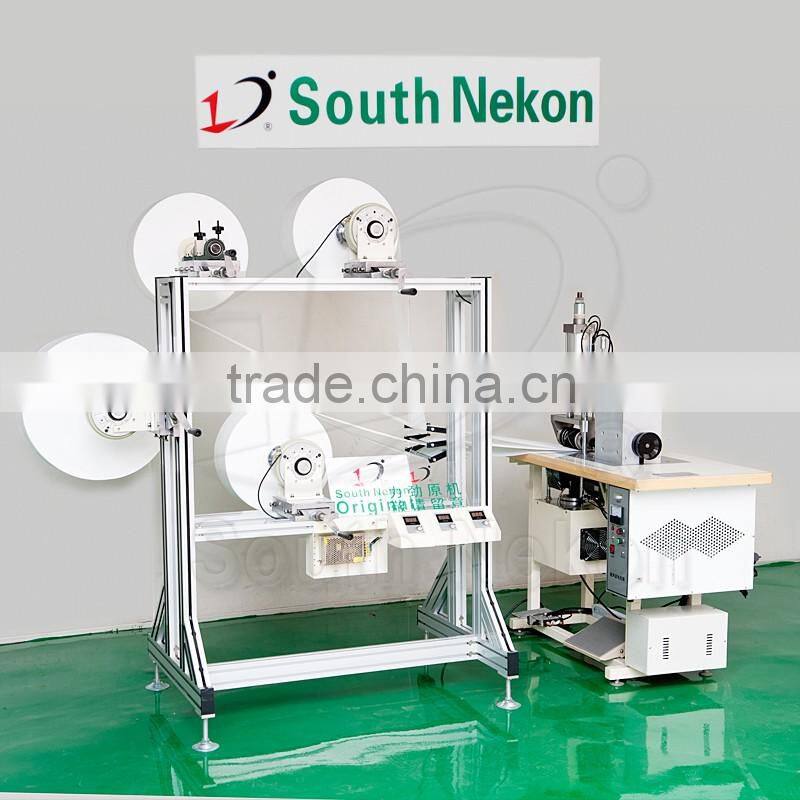 Semi folded mask blank making machine