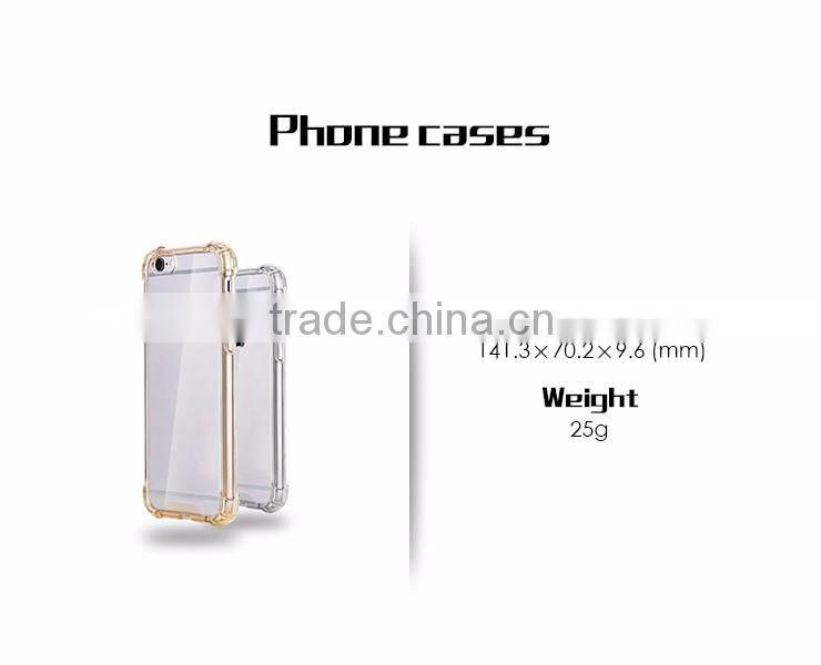 China transparent Plain clear phone case cover for iphone transparent mobile phone case back cover