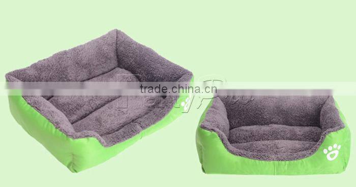 2015 Best Quality Hot Sell Pet Supply Wooden Dog Bed For Dog Memory Foam Dog Bed
