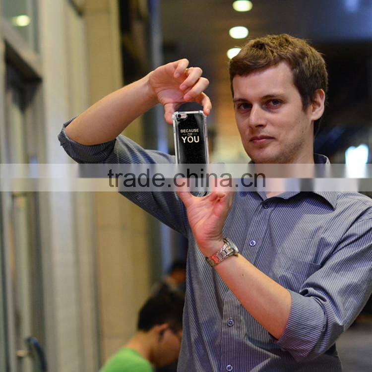 2016 new anti shock liquid epoxy resin cell phone case For Iphone6/ 6s