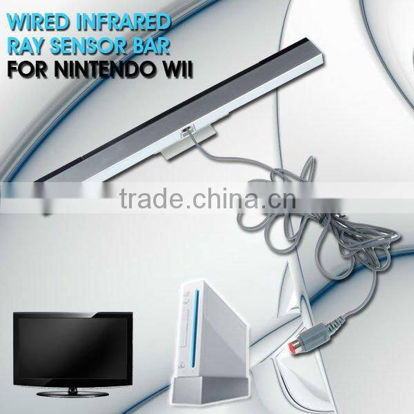 factory price ! Wired Remote Ray Sensor Bar Infrared Inductor For Nintendo Wii