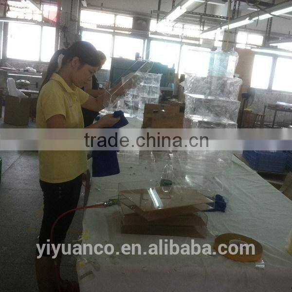 Clear acrylic beauty cosmetic organizer Showcase