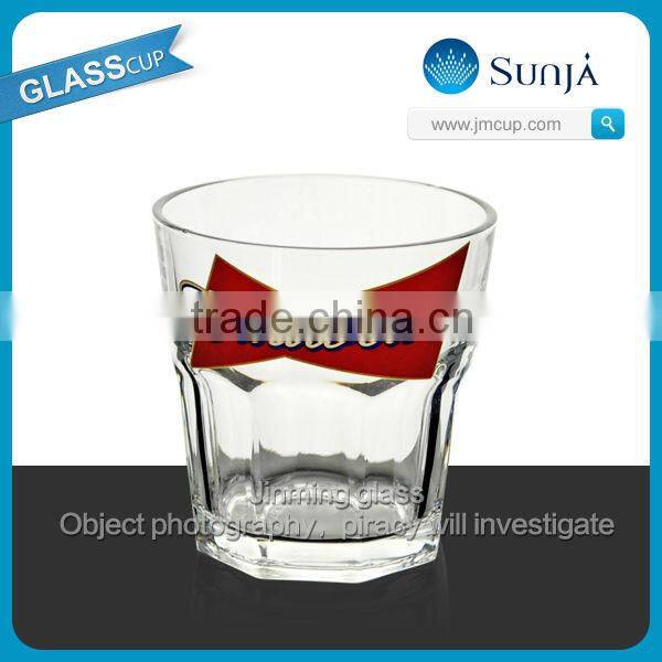 SH393 Budweiser series small cup glasses promotional Budweiser small glasses
