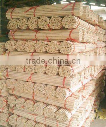 EXCELLENT DESIGN pvc coated wood mop stick with PERFECT WORKMANSHIP