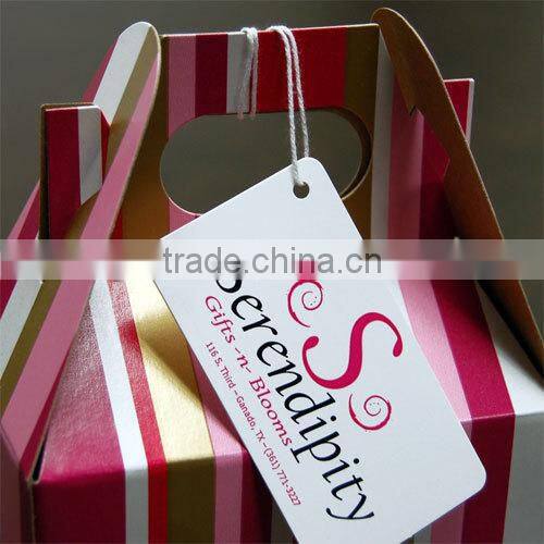 screen printing paper swing tags (M-HT107)