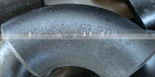 ASME B16.9 carbon steel seamless long radus elbow