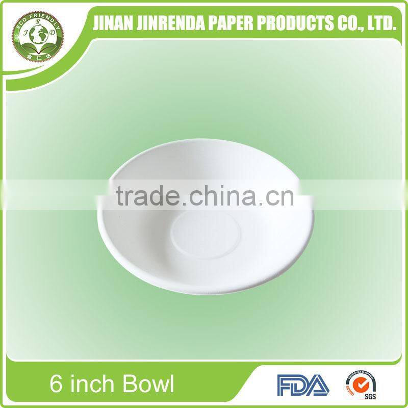 Disposable sugarcane 350ML Soup Bowl