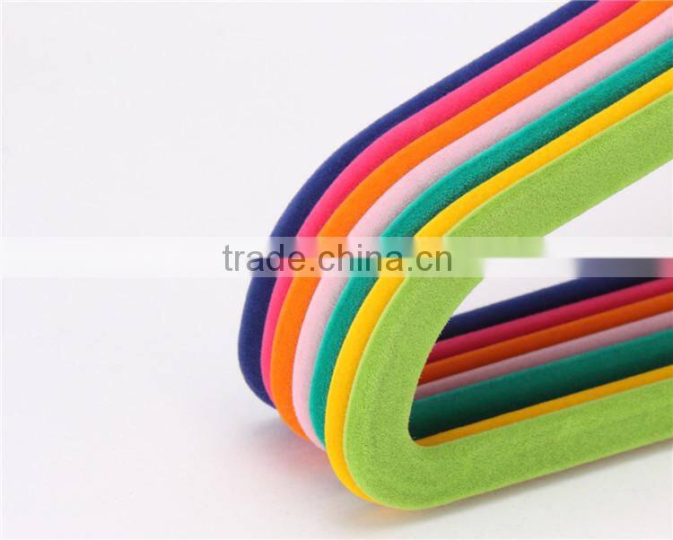 Standby Children Velvet Flocking Clothes Hanger Nonslip Hanger for Kids