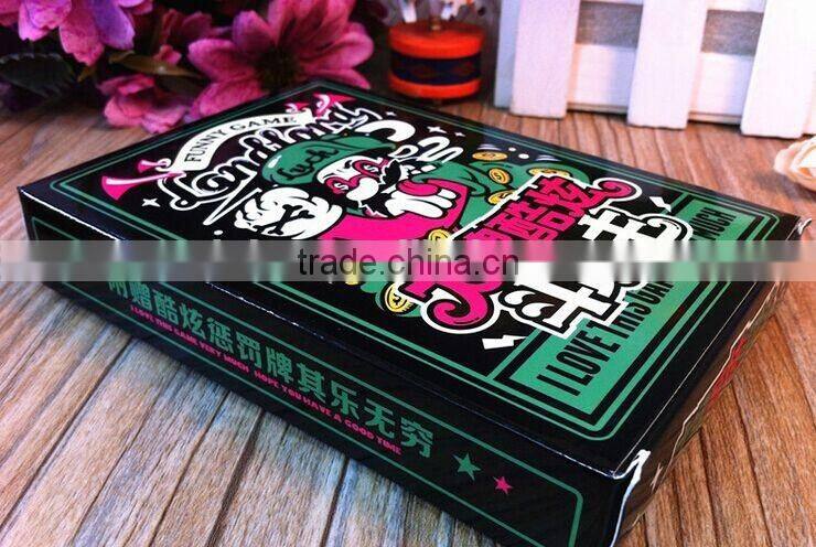 Waterproof custom casino paper printed poker plastic playing card,Glossy Lamination bird playing cards ---DH20744