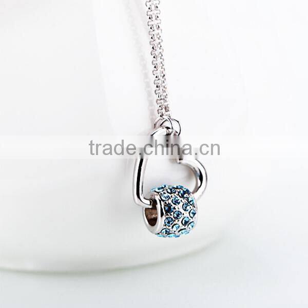 Custom cute love pendant best friend for lady