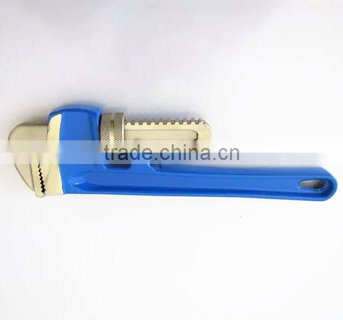 Explosion Resistant Pipe Wrench American Type Non Sparking Safety Hand Tools