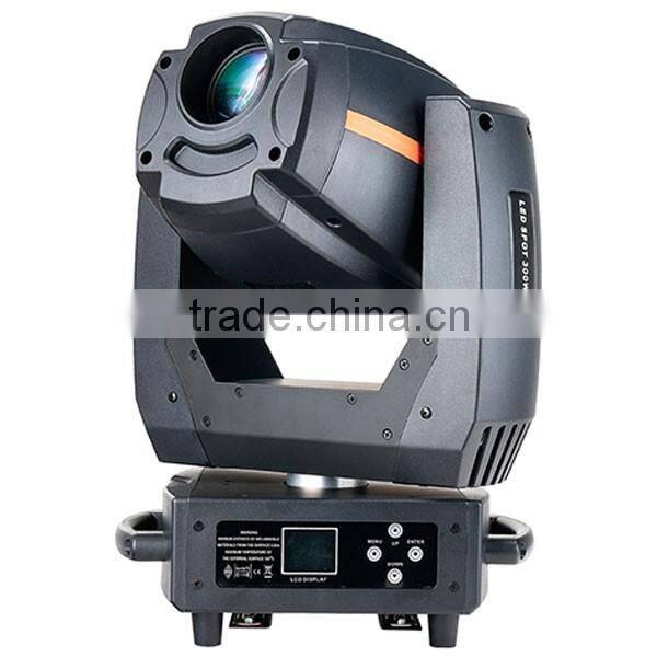 Factory Super Quiet Mini Stage Theatre Night Club Party gobo spot effect lights 300w led moving head light