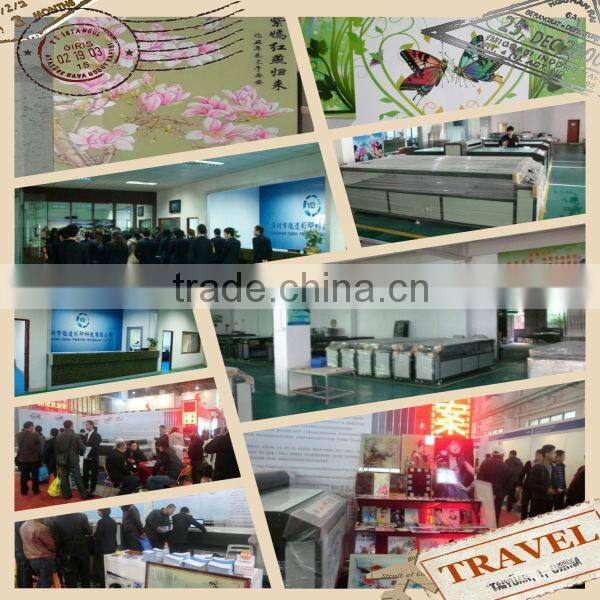 Automatic A0 sizes glass digital flatbed printer for sale
