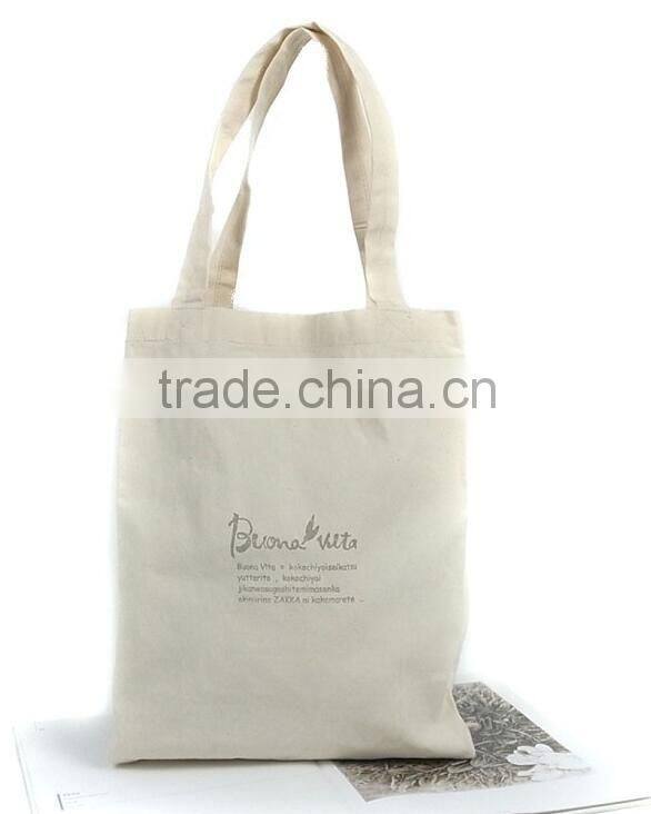 cotton shopping bag carry bag with logo ptinted