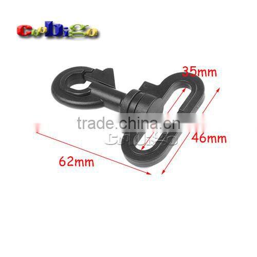 Plastic Swivel Snap Hooks for Luggage Backpack Straps Accessories #FLC425-20B/25B/30B/35B/38B