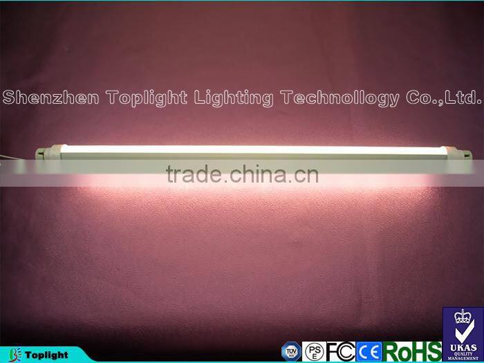 100lm/w PF>0.9 Ra80 6500k 360 degree R17D 24" 36" 48" 72" 84" 96" Double sided LED tube