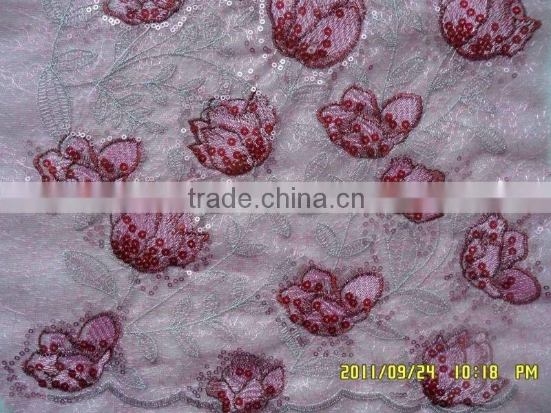 2012top designdesign swiss voile embroidery lace in stock