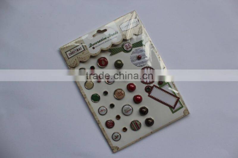 metal scrapbooking brads for decoration,crafts