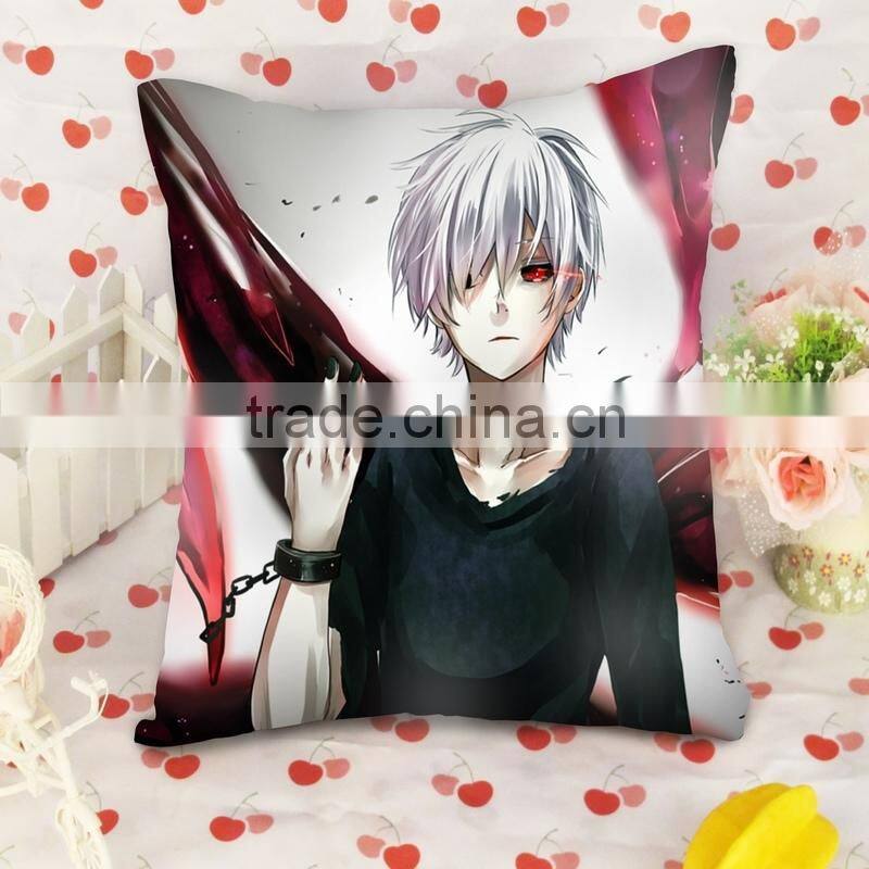 Custom made printed cheap tokyo ghoul pillow