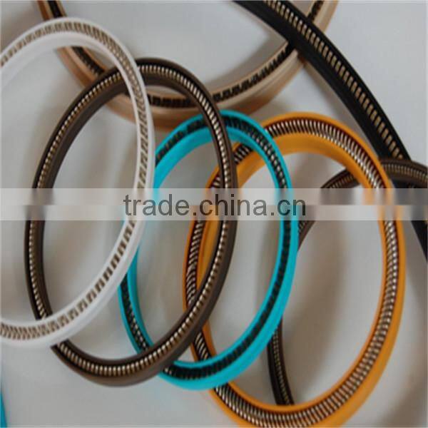 Xingtai factory customized hydraulic Spring Energized PTFE Seal