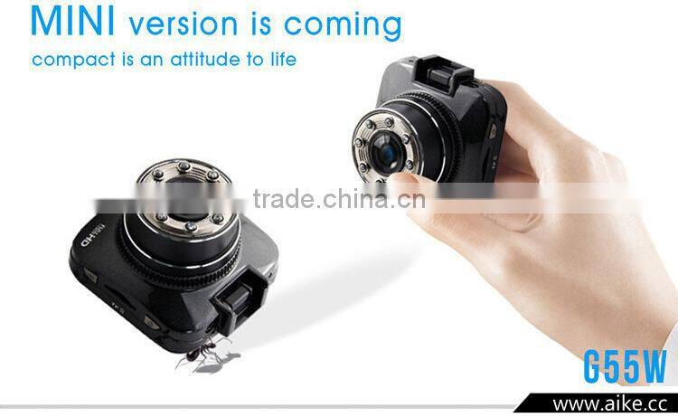 G55W Wifi Car camera recorder Full HD 1080P 2.0"LCD Car Dvr G-sensor IR Night Vision Support Android phones Recorder Dash Cam