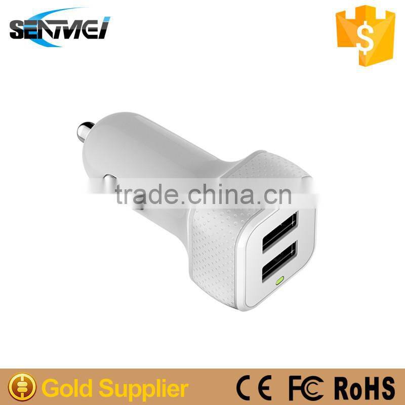 wholesaler china portables 2 port usb car charger customized
