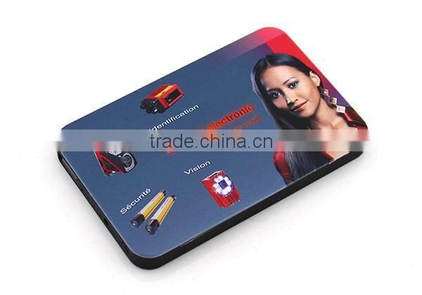 2500mAh Full Color Printing Combo LED Logo USB Power Bank