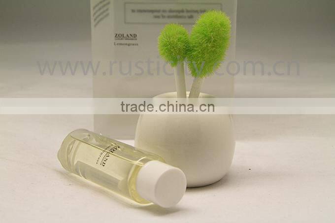 Ceramic perfume bottle aroma reed diffuser OEM for gift set or home decor