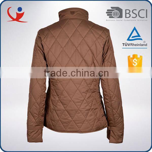 OEM wholesale luxury waterproof nolon winter womens jackets coats