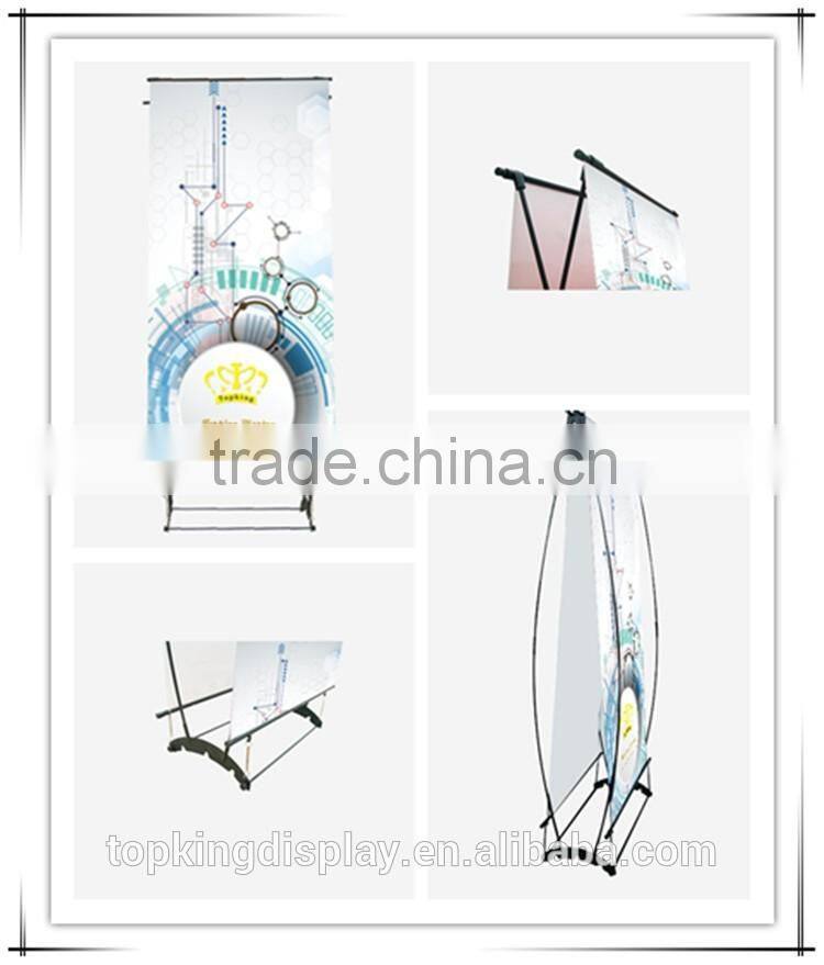 High Quality Popular Portable Practical Advertising Twin Banner/Twin Screen Model H for Display Banner Stand