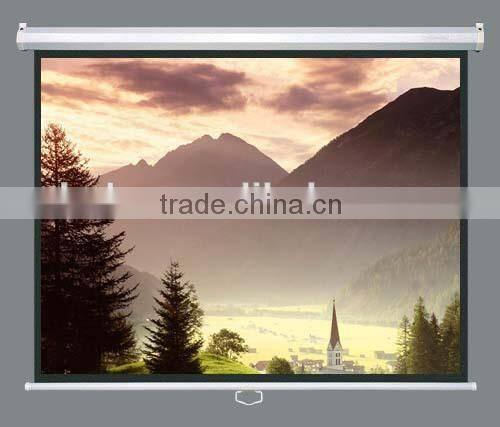 60" Manuel projector screen/ Pull down projection screen