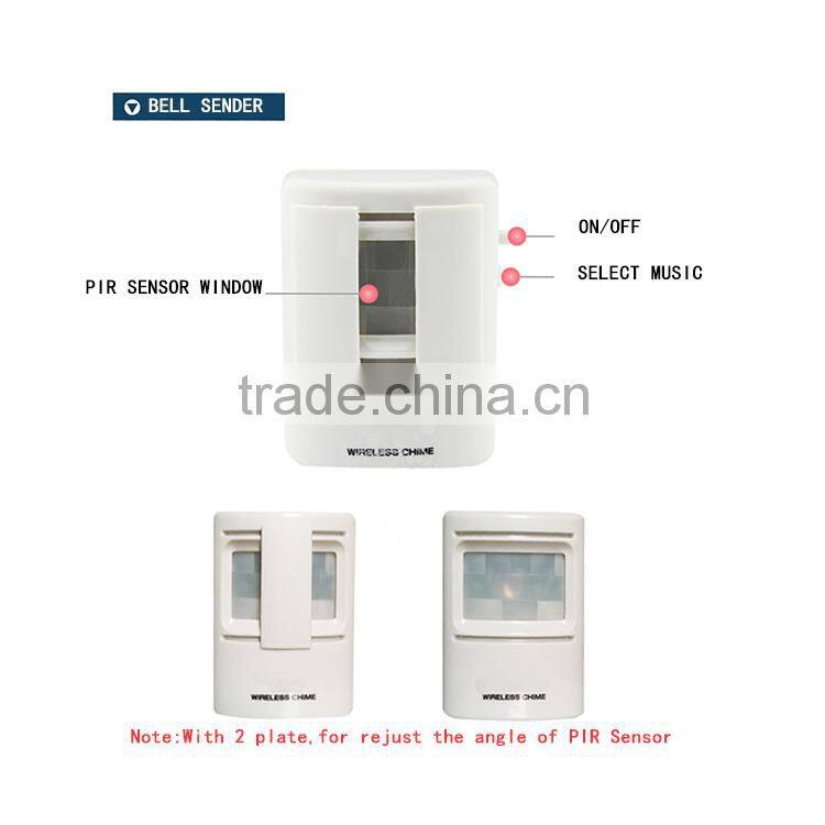 Seldorauk Over 15years experience factory hotel room smart doorbell sensor door bell alarm bell