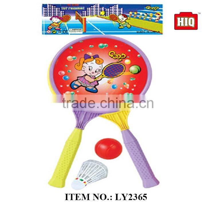 Beach children play toys plastic tennis racket toys for outdoor playing