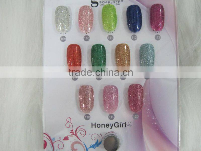 colored uv gel polish Nail professional products
