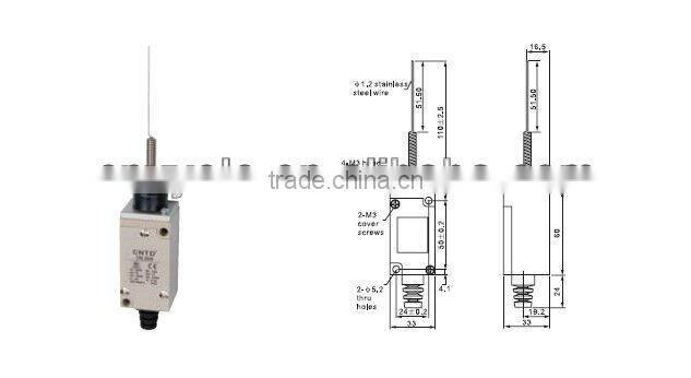 2015 New waterproof IP65 on off electrical switches CHL-5330