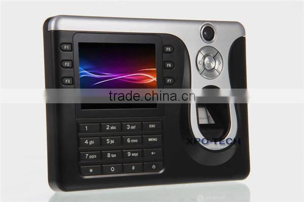 High Quality Linux Fingerprint Time and Attendance with Camera