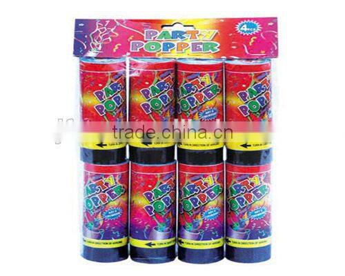 selling mini spring party popper/confetti cannon/confetti shooter