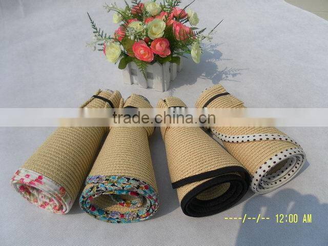 Newly Fast Delivery paper grass straw summer beach sun hat